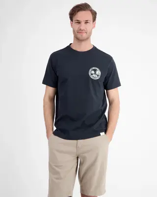 Lerros T-Shirt Chestprint - Classic Navy