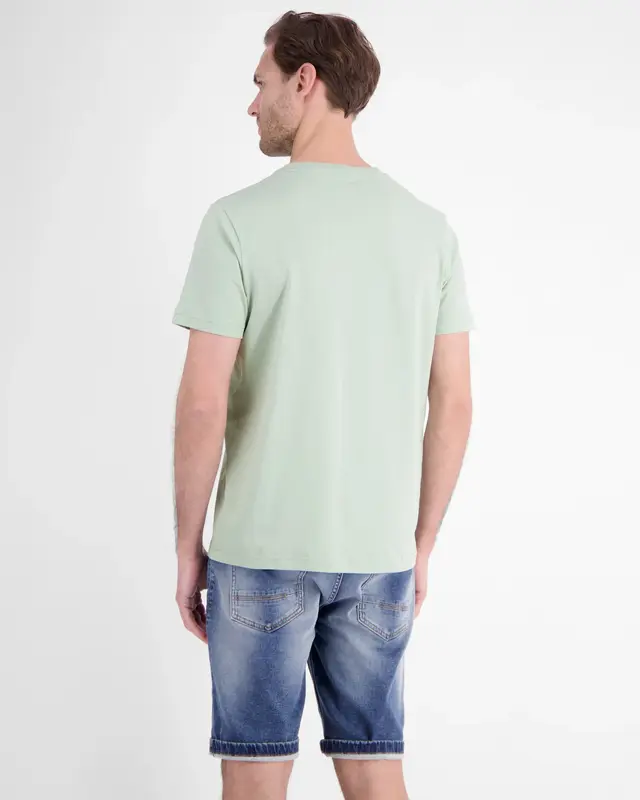 Lerros T-Shirt Summervibe Print - Bay Green