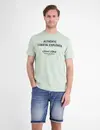Lerros T-Shirt Summervibe Print - Bay Green