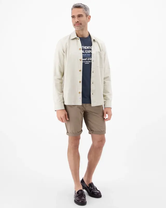 Lerros T-Shirt Summervibe Print - Classic Navy