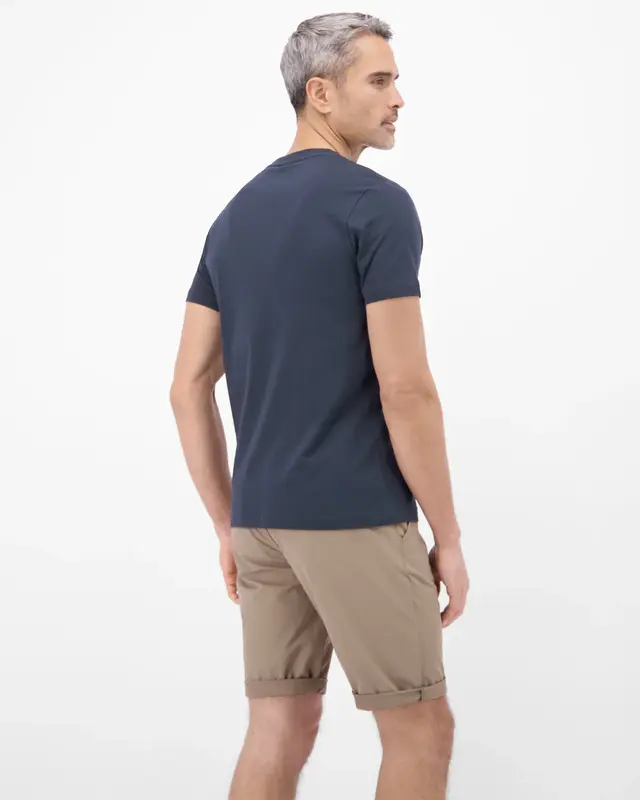 Lerros T-Shirt Summervibe Print - Classic Navy