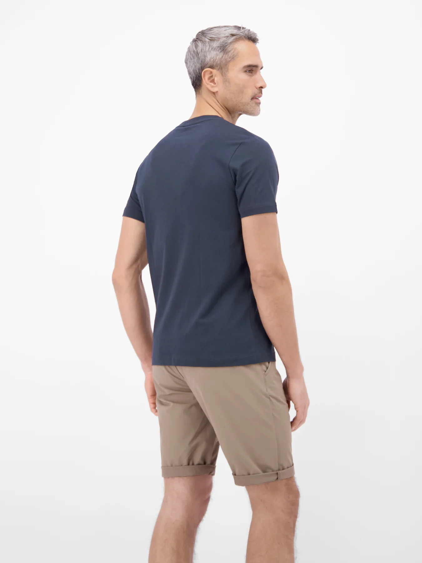 Lerros T-Shirt Summervibe Print - Classic Navy