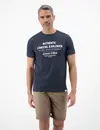 Lerros T-Shirt Summervibe Print - Classic Navy