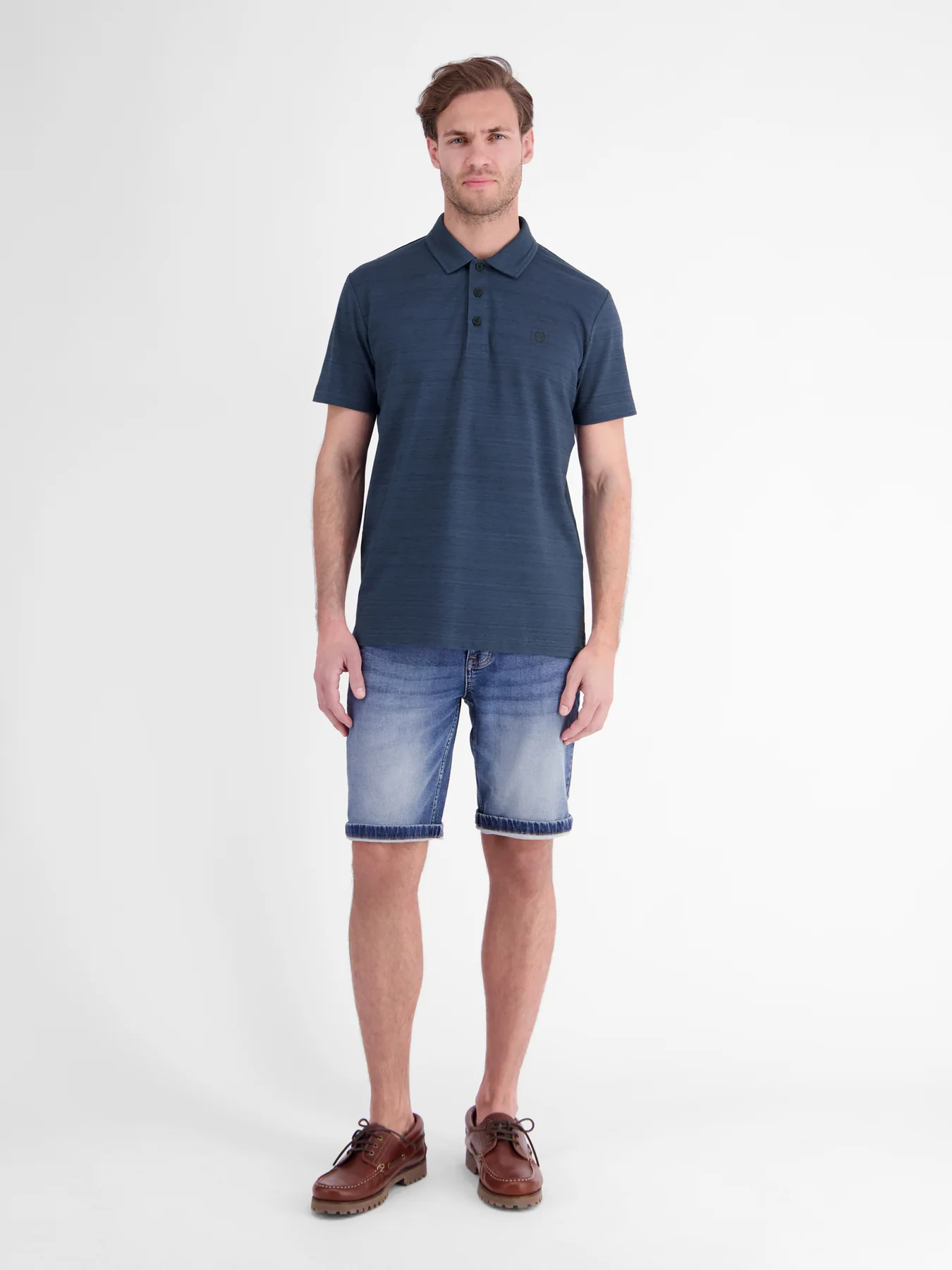 Lerros Poloshirt - Storm Blue