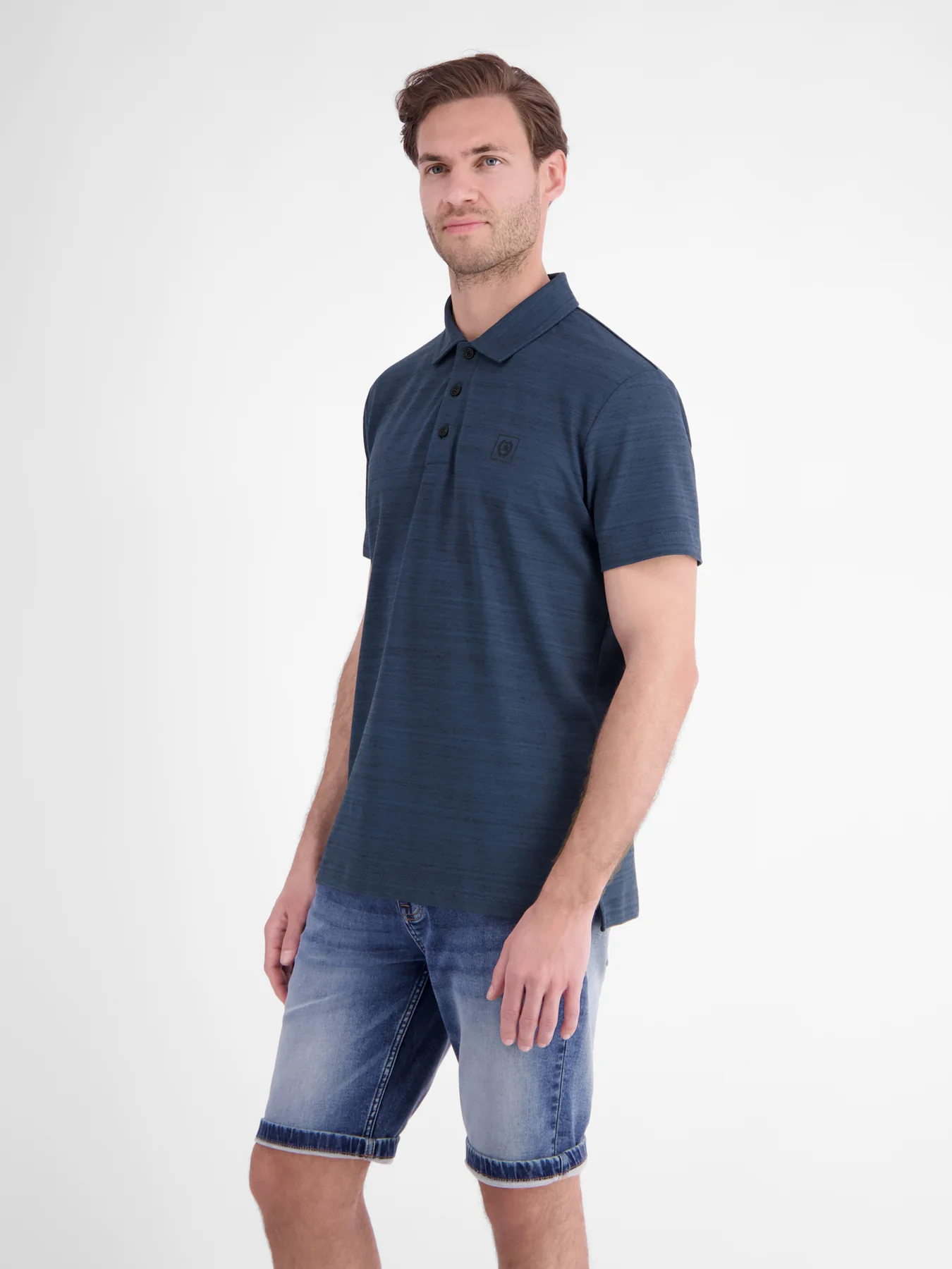 Lerros Poloshirt - Storm Blue