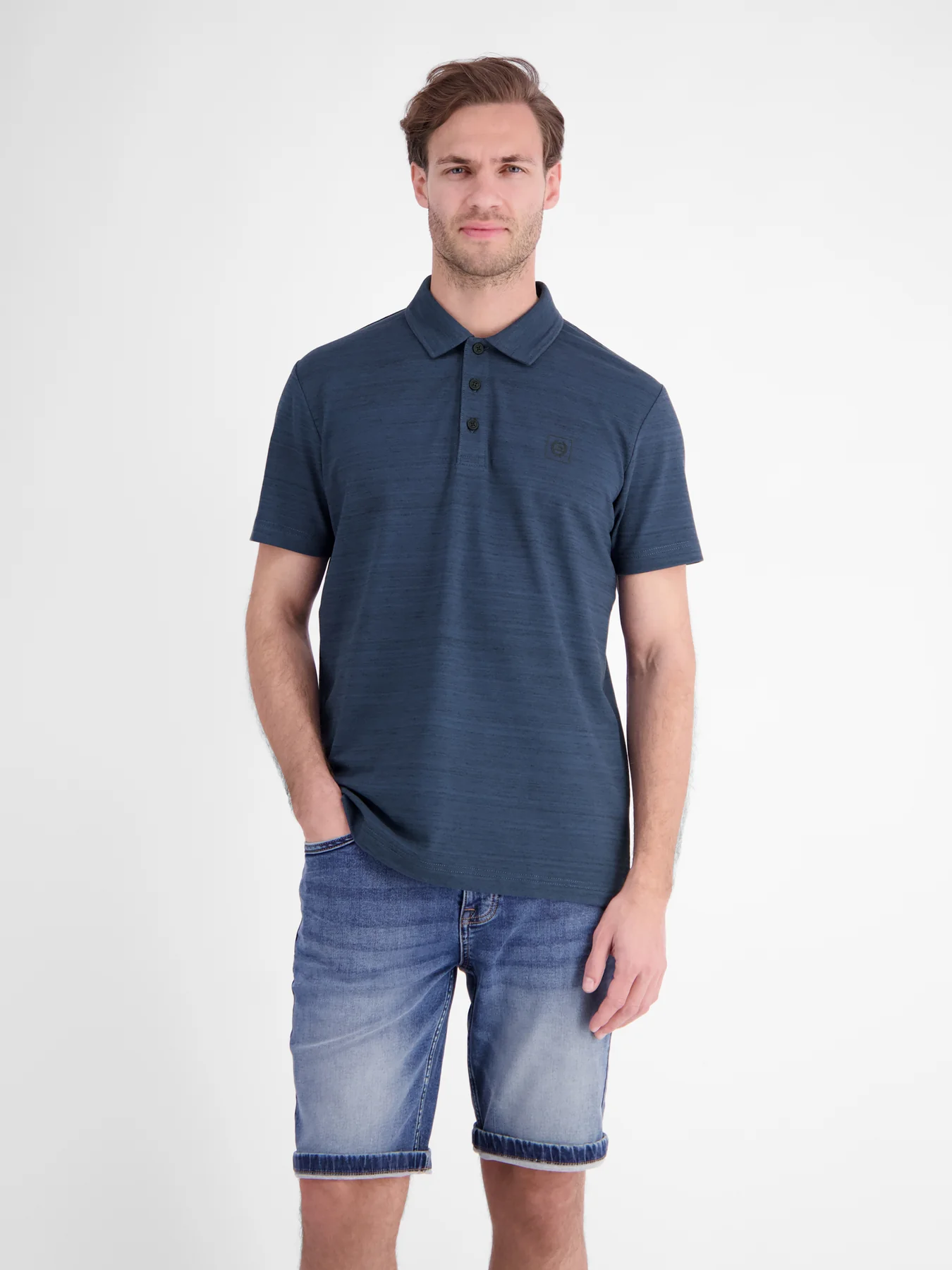 Lerros Poloshirt - Storm Blue