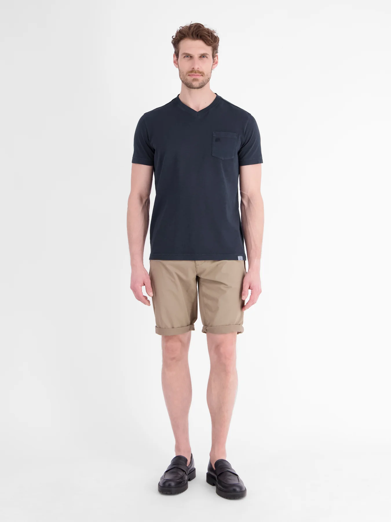 Lerros V-Neck T-Shirt - Classic Navy