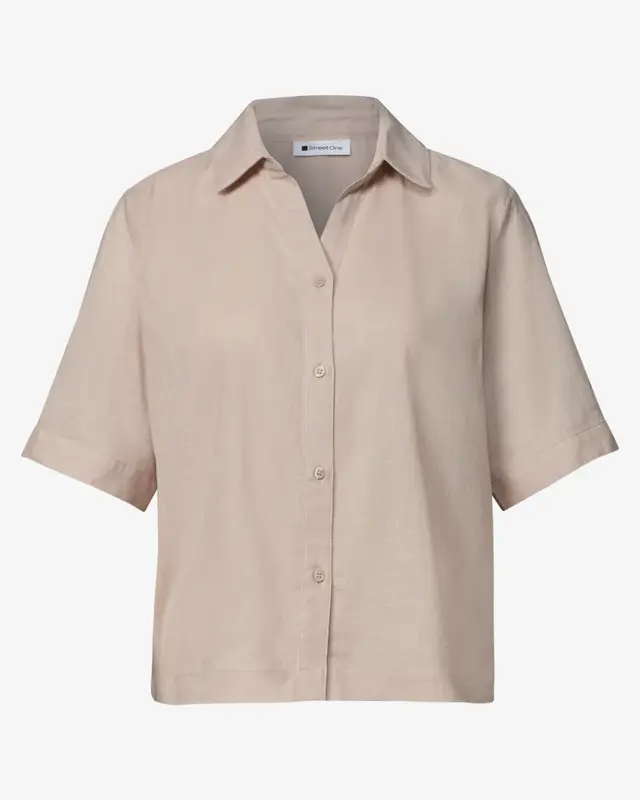 Street One Blouse - Clay Sand