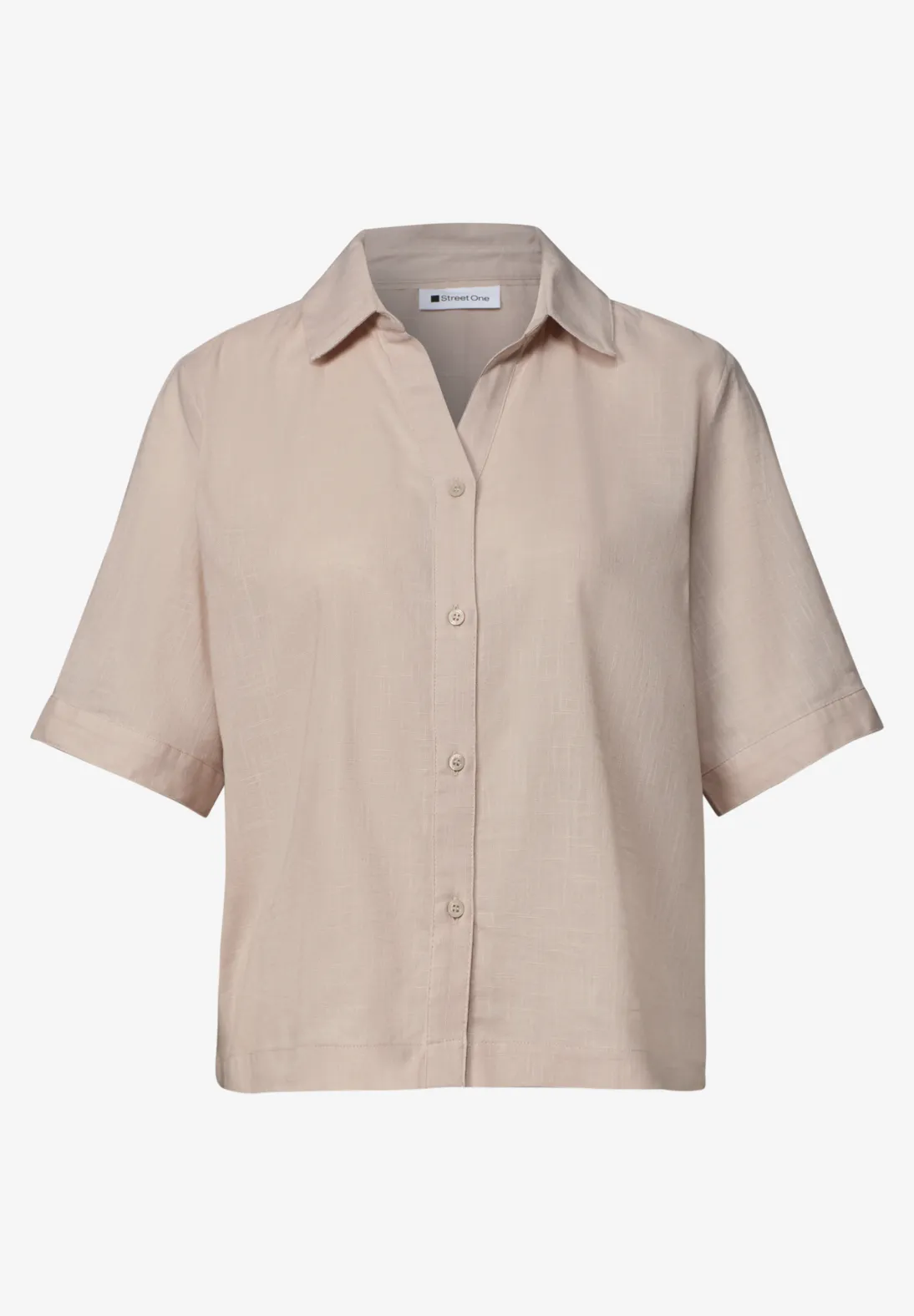 Street One Blouse - Clay Sand