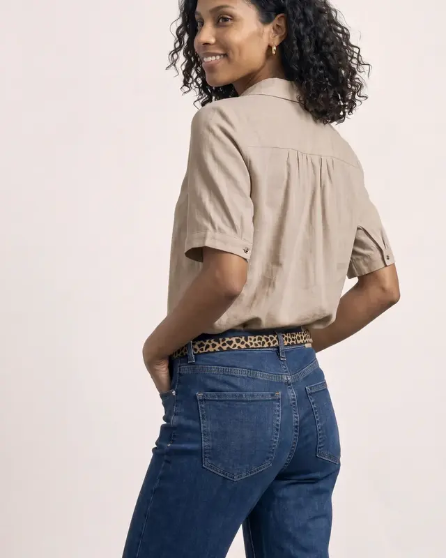 Street One Hemd Bluse - Clay Sand