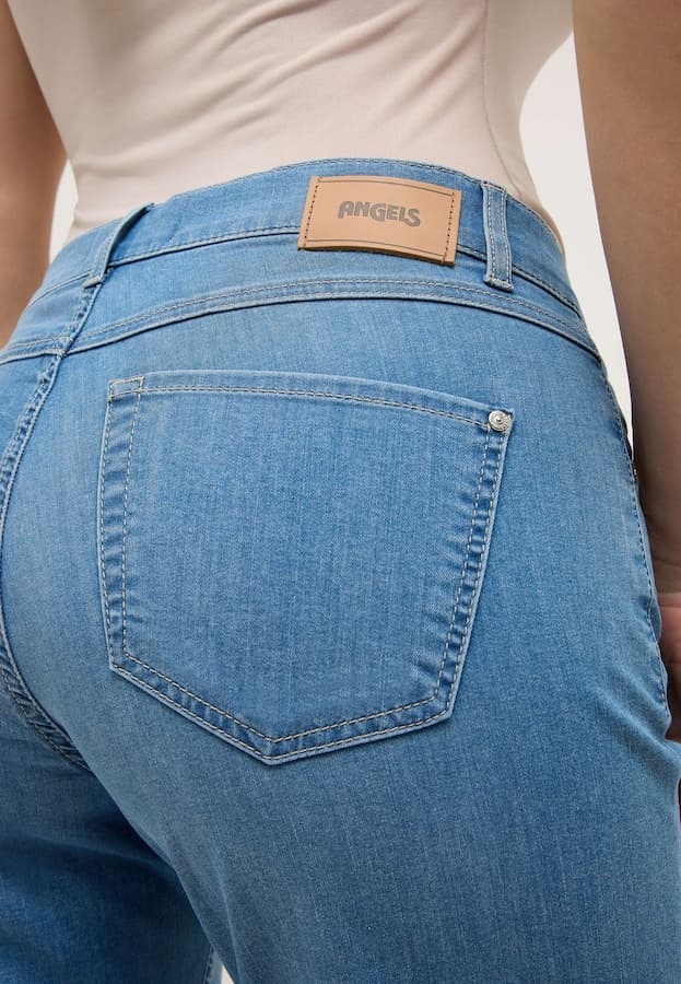 Angels Jeanswear Bermuda TU - Stone Blue Used