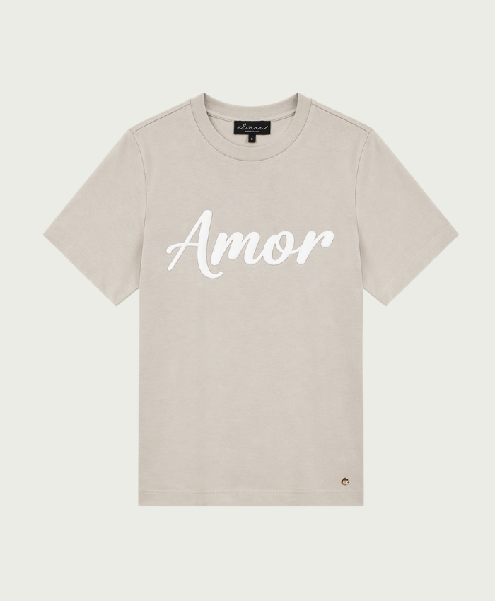 Elvira Collections T-Shirt Amor - Sand