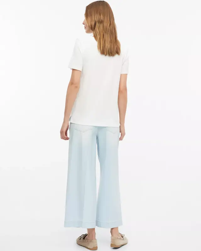 S. Oliver Frontprint T-Shirt - White