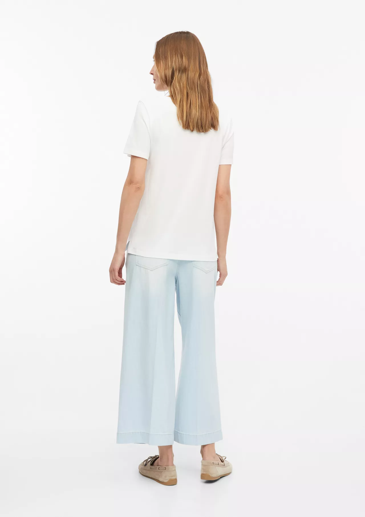 S. Oliver Frontprint T-Shirt - White