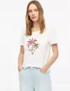 S. Oliver Frontprint T-Shirt - White
