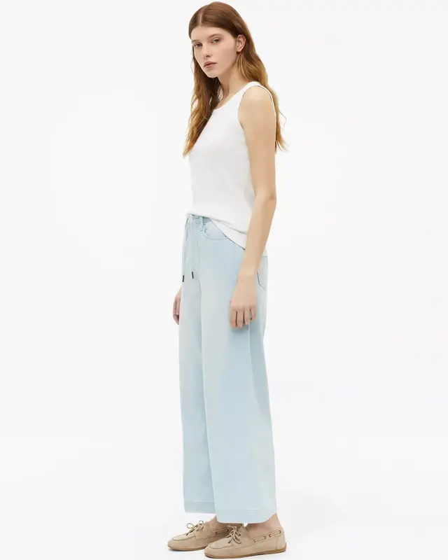 S. Oliver Culotte Jeans Suri - Light Blue