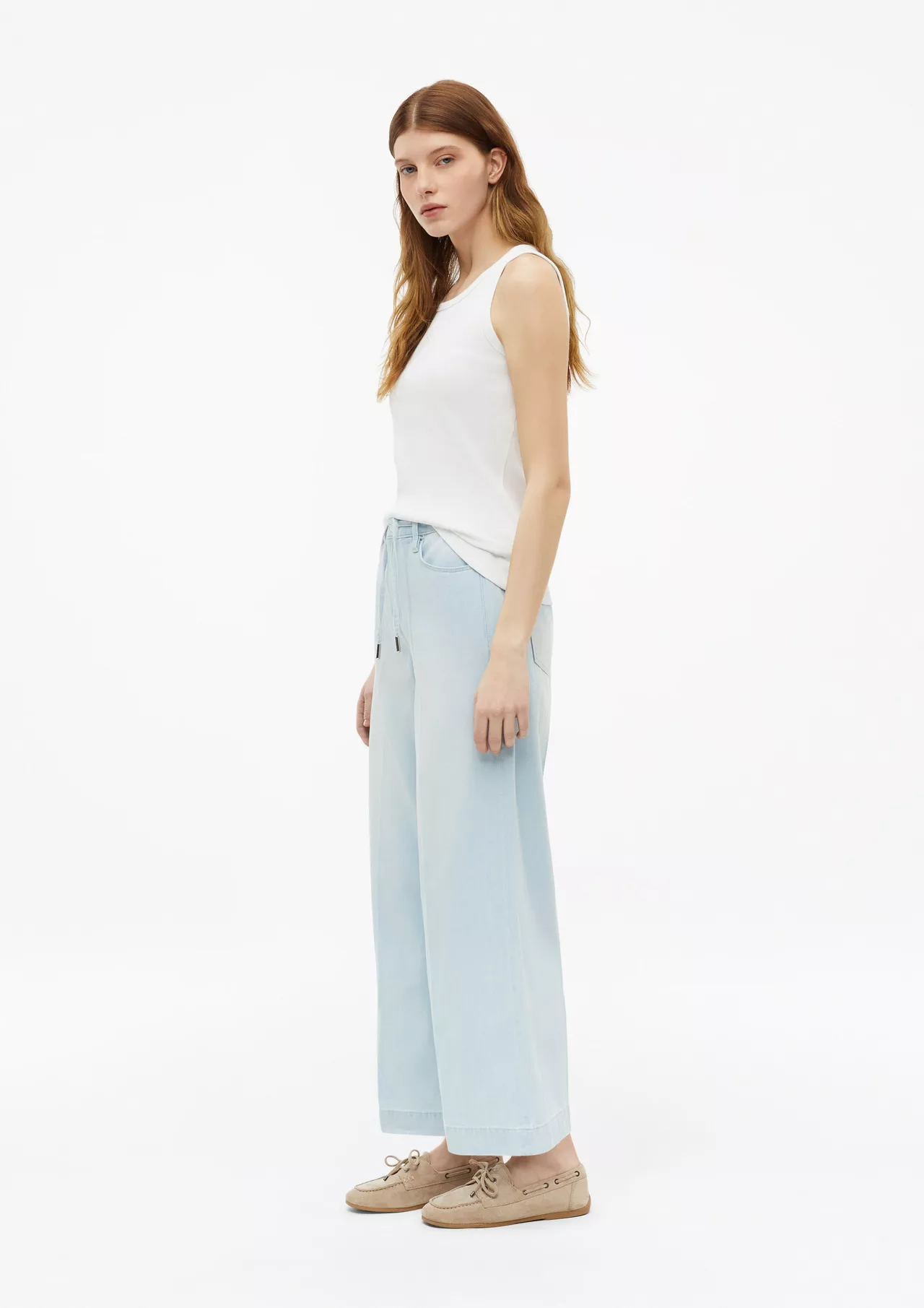 S. Oliver Culotte Jeans Suri - Light Blue