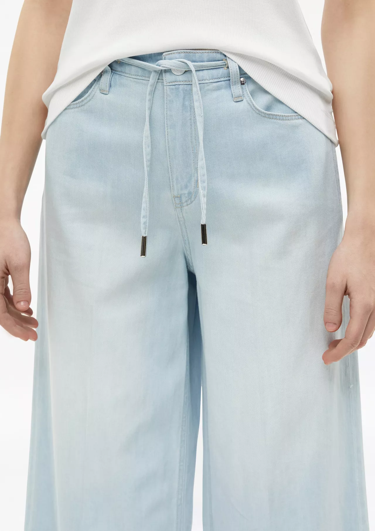 S. Oliver Culotte Jeans Suri - Light Blue