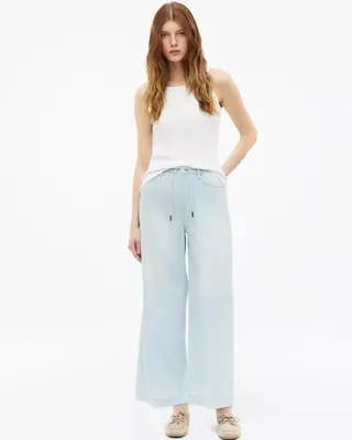 S. Oliver Culotte Jeans Suri - Light Blue