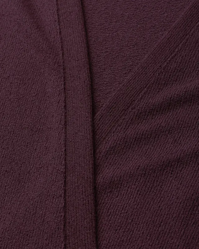 Street One Strick Cardigan Nette - Rustic Rouge