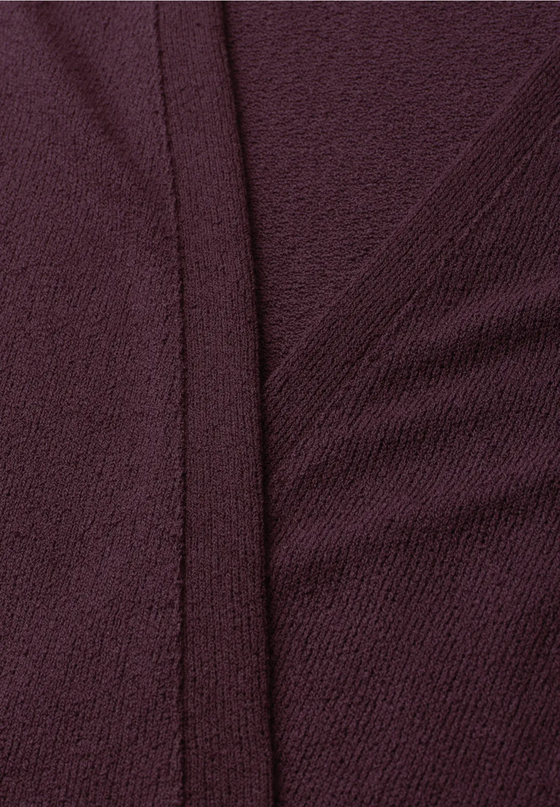 Street One Knit Cardigan Nette - Rustic Rouge