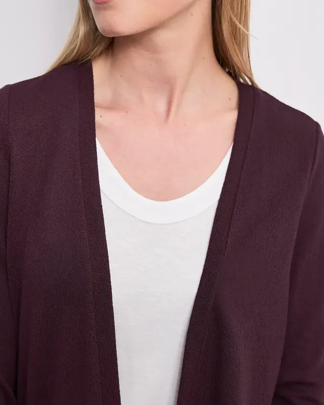 Street One Gebreid Vestje Nette - Rustic Rouge