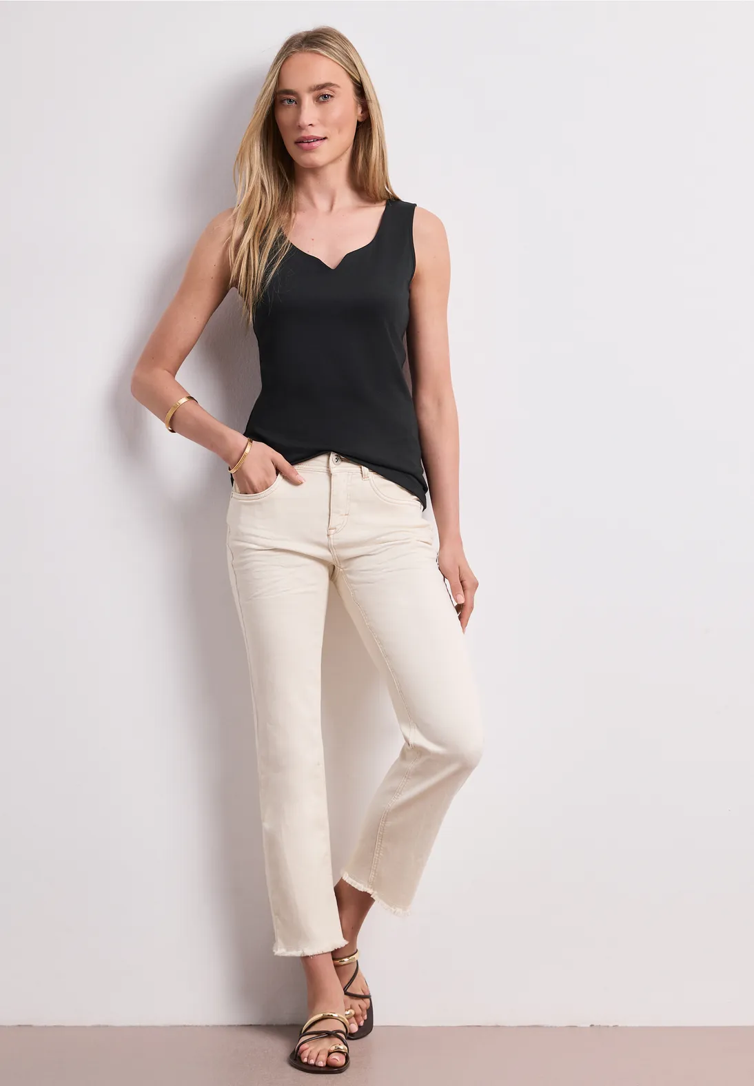 Street One Basic Top Gania - Black