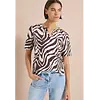 Shirt met Print - Brown Cacao