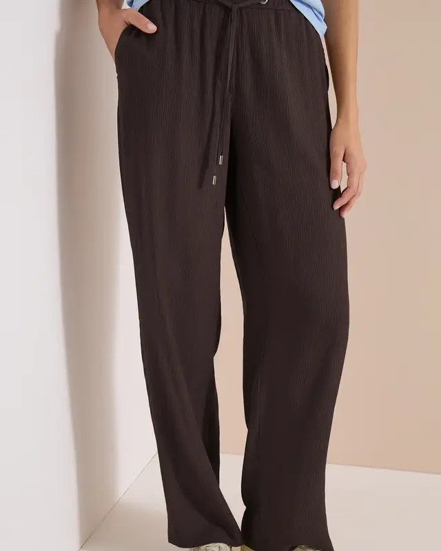 Cecil High Waist Hose - Brown Cacao