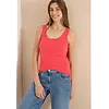 Basic Top Linda - Coral