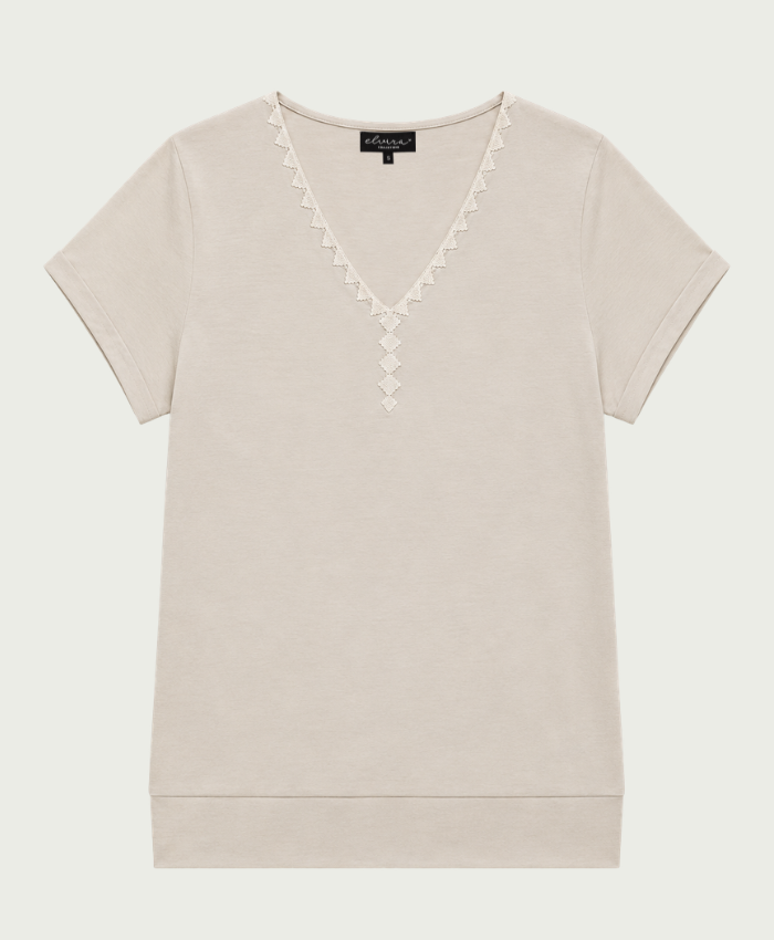 Elvira Collections Top Liv - Sand