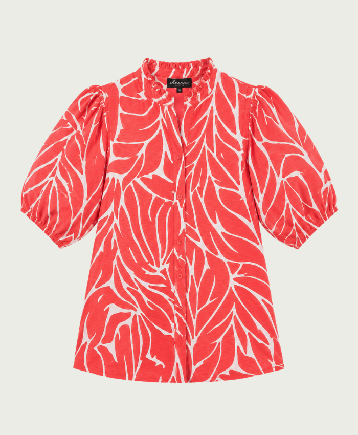 Elvira Collections Blouse Elodie - Sienna Leaves