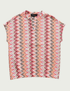 Elvira Collections Top Lize - Pink Wave