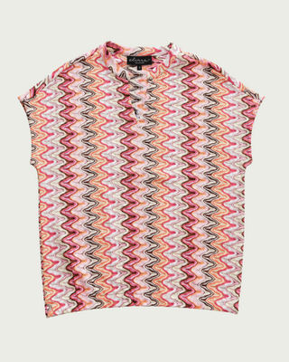 Elvira Collections Top Lize - Pink Wave