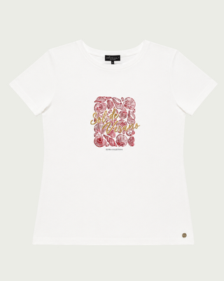 Elvira Collections T-Shirt Verano - Off White