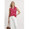 Top mit Print - Salsa Red