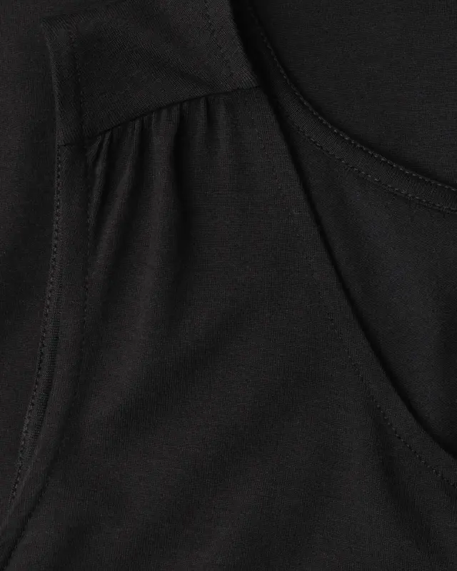 Street One Jersey Top - Black