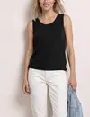 Street One Jersey Top - Black