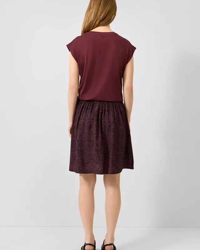 QS by S. Oliver T-Shirt - Bordeaux