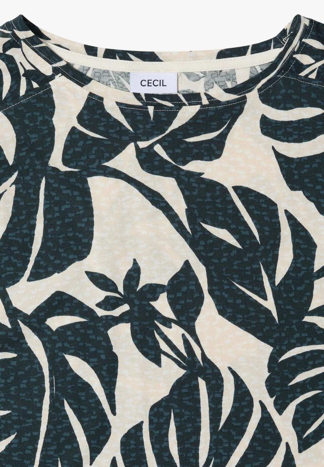 Cecil Shirt mit U-Boot - Palm Breeze Green