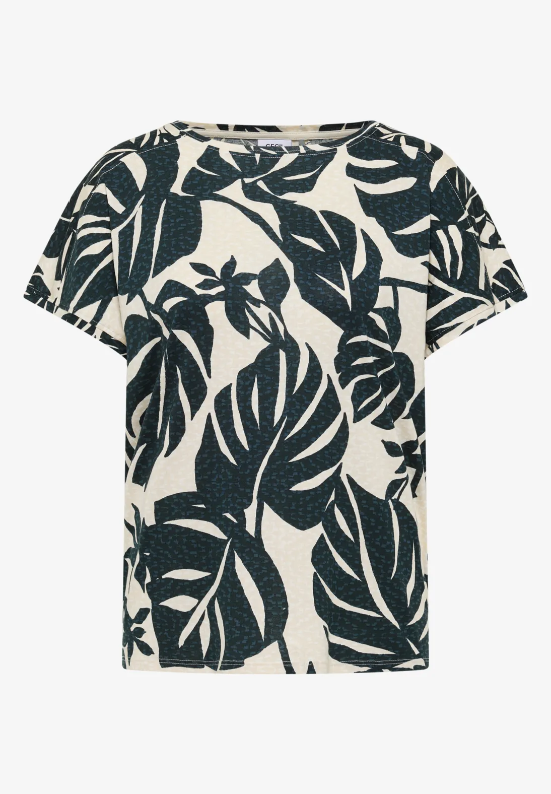 Cecil Shirt met Boothals - Palm Breeze Green
