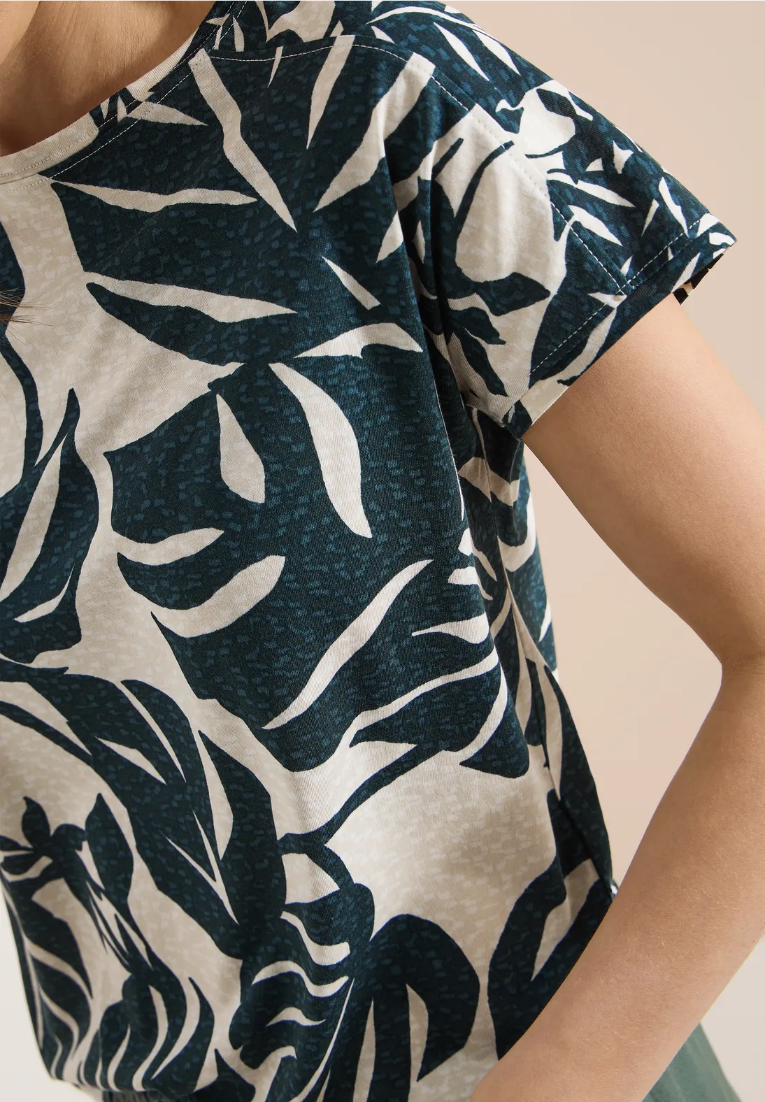 Cecil Shirt mit U-Boot - Palm Breeze Green
