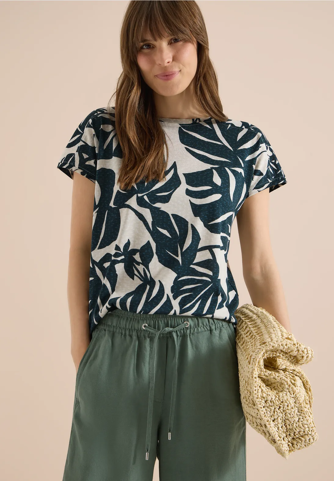 Cecil Shirt met Boothals - Palm Breeze Green