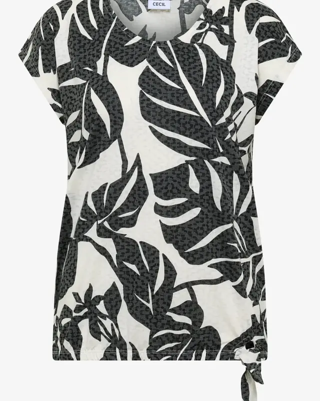 Cecil Shirt Burn-Out Look - Palm Breeze Green
