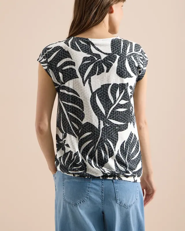 Cecil Shirt Burn-Out Look - Palm Breeze Green