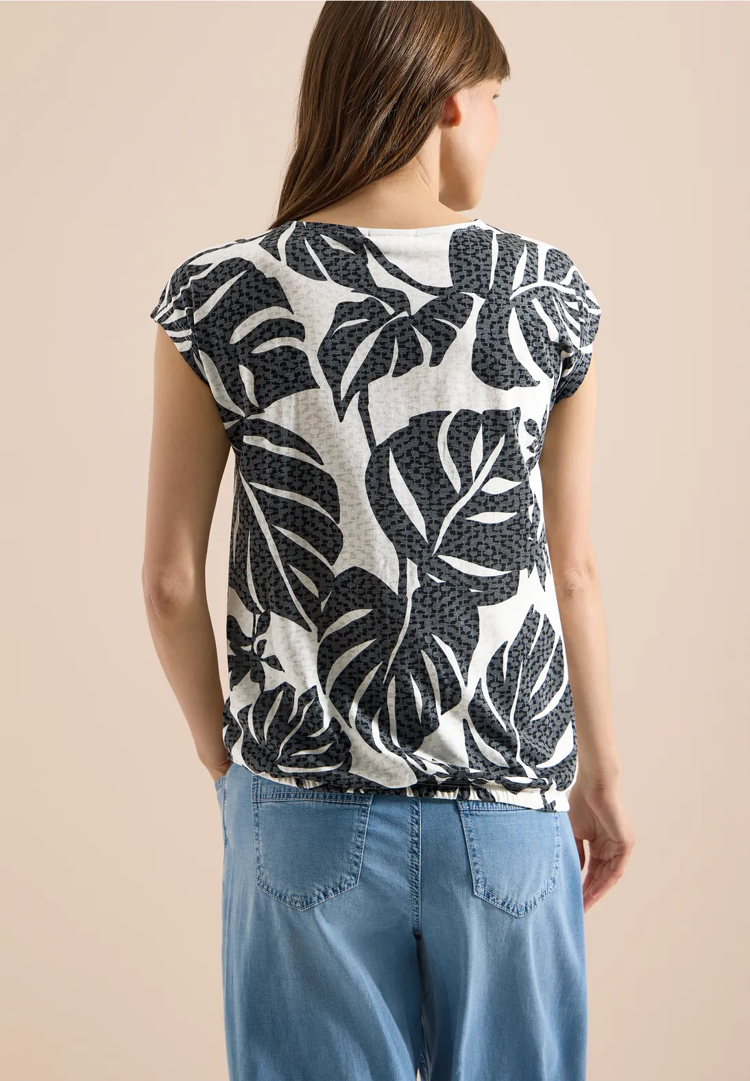 Cecil Shirt Burn-Out Look - Palm Breeze Green