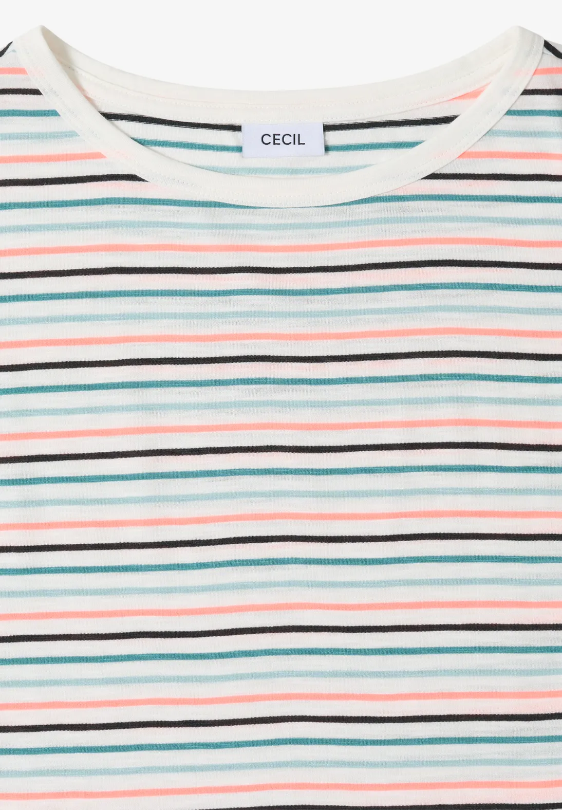 Cecil Shirt with Stripes - Vanilla White