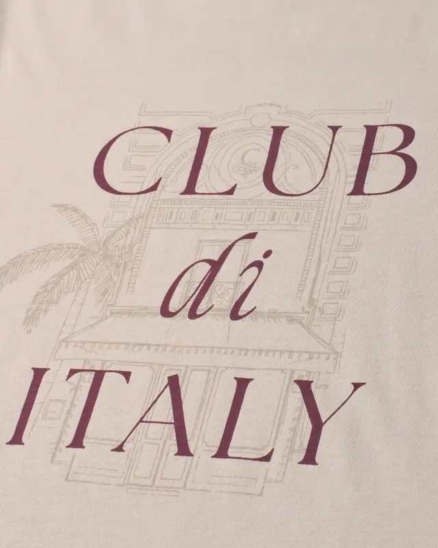 Street One Shirt met Artwork - Clay Sand