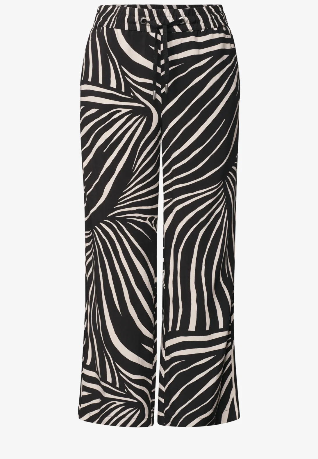 Street One Print Broek Emee - Black