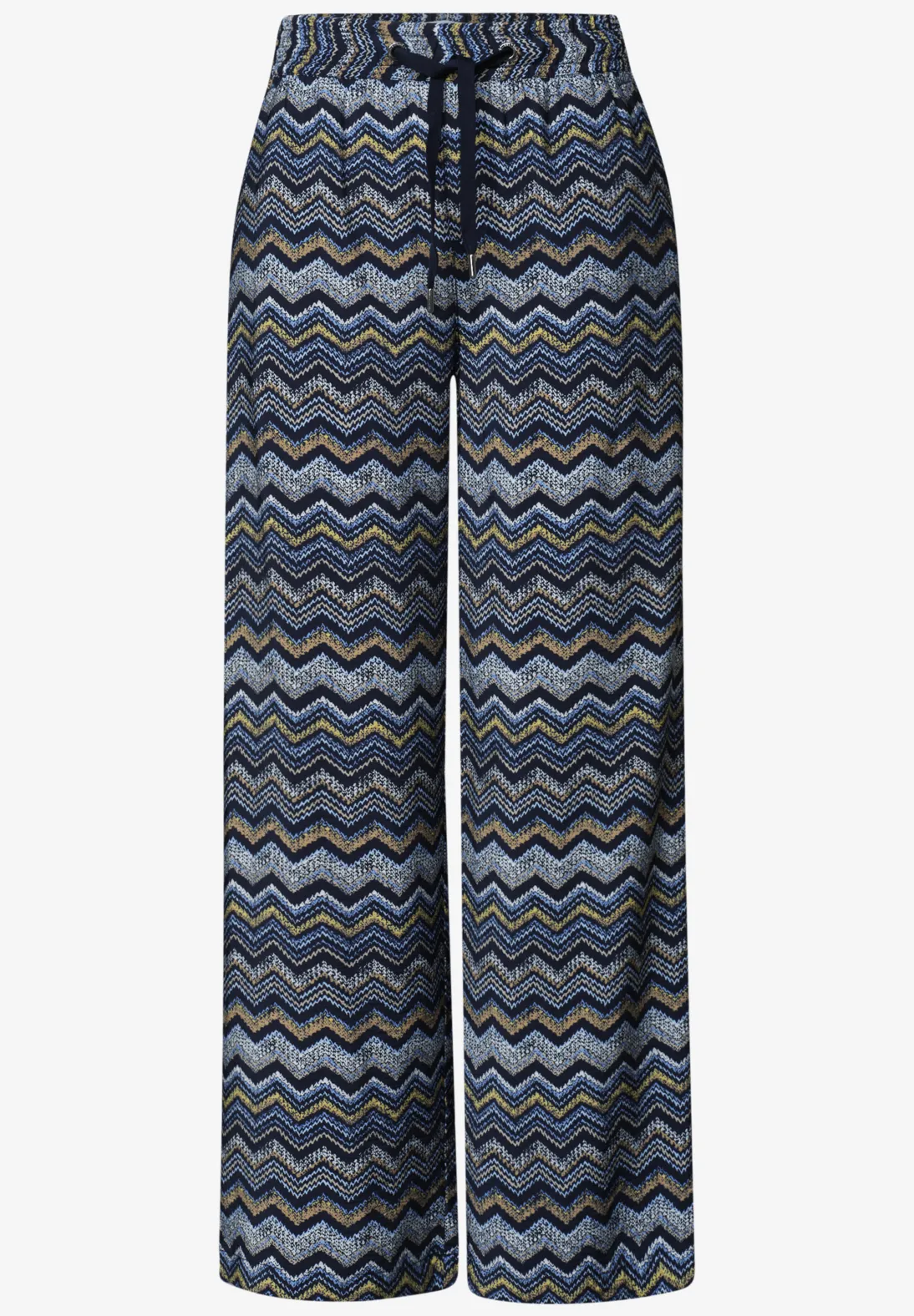 Street One High Waist Pants Emee - Frozen Wave